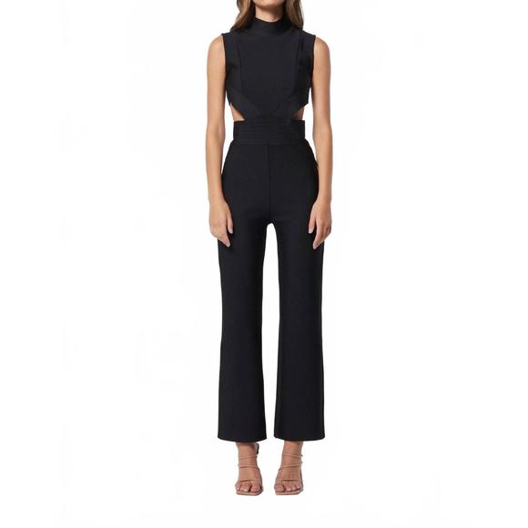 NEW ELLIATT lambley cutout jumpsuit in black